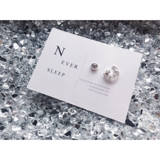 Never sleep earring set