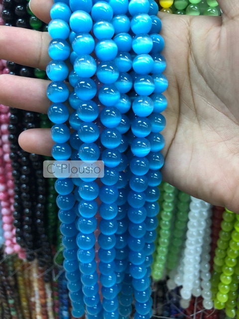 Sale! หินนำโชค ตาแมว 8 10 มม. - รูปที่ 5