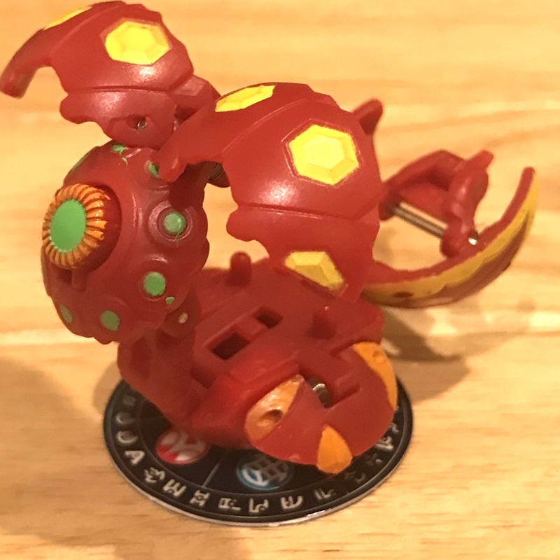 Bakugan Pyrus Aksela B2 บาคุกัน ดอกไม้ ธาตุไฟ