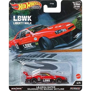 ▫️พร้อมส่ง▫️ HOTWHEELS LB-ER34 SUPER SILHOUETTE NISSAN SKYLINE