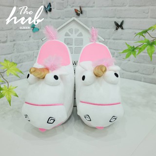 Slipper  Fluffy Unicorn