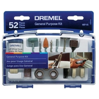 DREMEL ชุดอุปกรณ์เสริม52ชิ้น 687 #2610925703