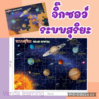 จิ๊กซอว์ระบบสุริยะ (35 ชิ้น) Solor System ET597 Vanda Learning