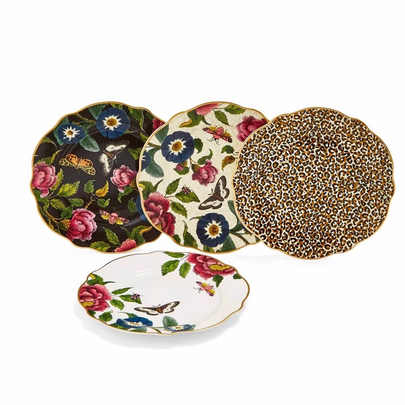 Creatures of Curiosity Cake Plates -Set of 4