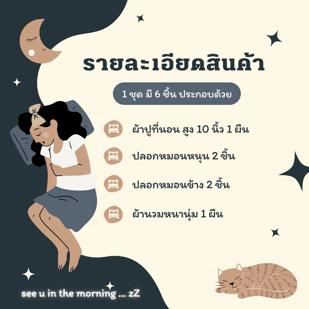 ชุดผ้าปูที่นอนพร้อมผ้านวม โทนสีดำ ขนาด 3.5ฟุต 5ฟุต 6ฟุต thumbnail 3
