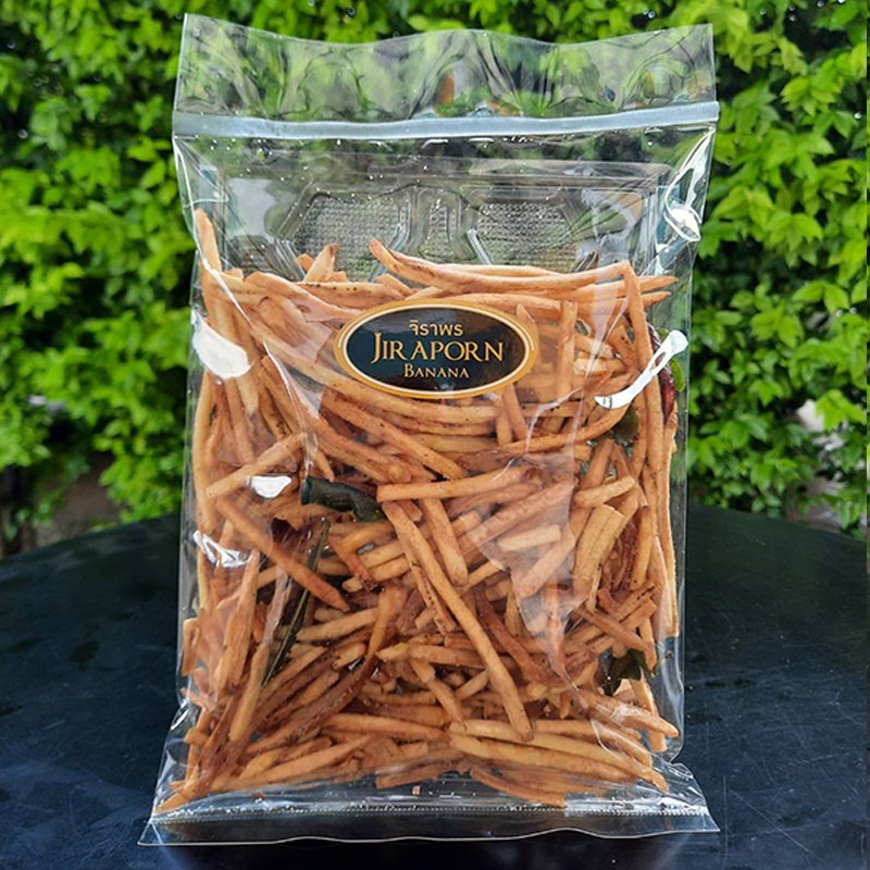 จิราพร กล้วยสมุนไพร กรุบกรอบ กล้วยทอดกรอบ (ขนาด 160g.) - JIRAPORNFOOD