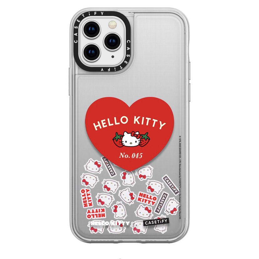 พร้อมส่ง CASETiFY x Hello Kitty / สำหรับ iPhone 11 Pro Max เคสมือถือกันกระแทก ลายน่ารัก Limited Edition