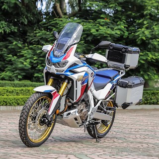 กล่องอลูมิเนียม LOBOO PIKE Tracker ติดรถ Africa Twin 2020 CRF1100L