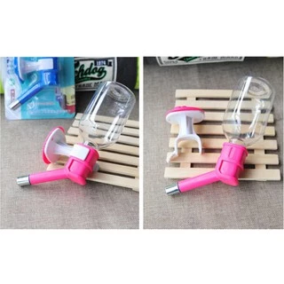 Thai.th Pet Water Feeder ที่ให้น้ำแบบแขวนกรงเพียงหมุนขวดน้ำเข้าเกลียวสัตว์เลี้ยงขวดน้ำจูงน้ำสัตว์เลี้ยง GJ-02(มีราคาส่ง