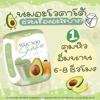 🥑Avocado Shake อะโวคาโด เชค นมอะโวคาโด้