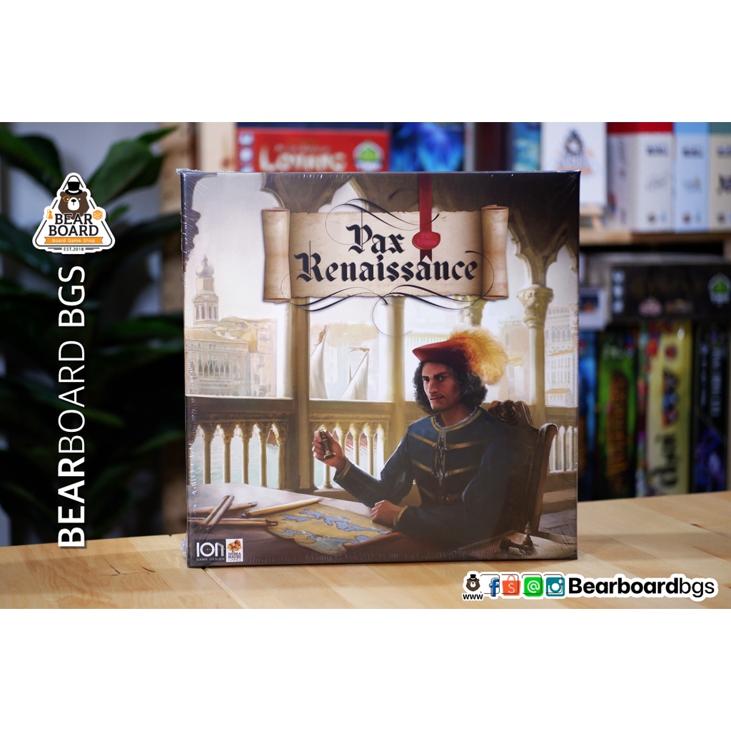 Pax Renaissance: 2nd Edition บอร์ดเกม ของแท้