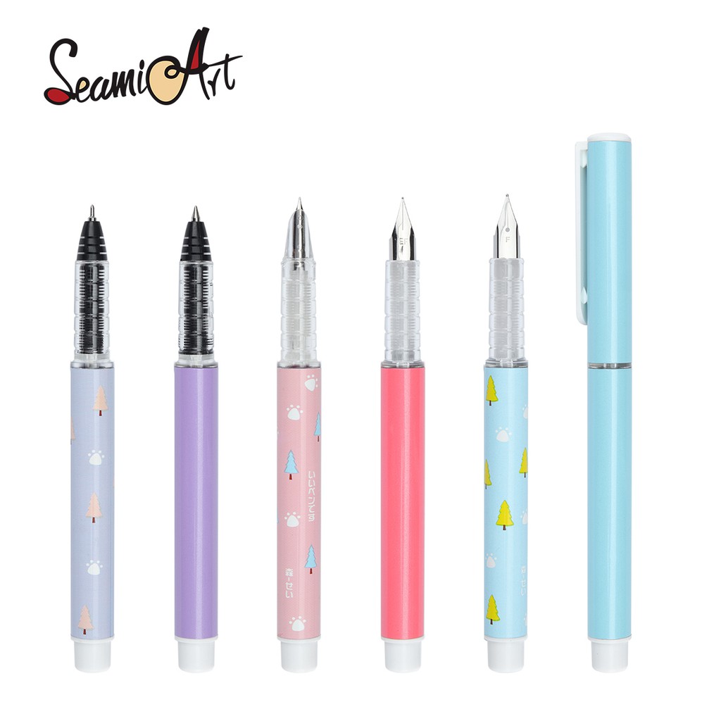 SeamiArt Ef E 0.38 มม. 0.5 มม. ปากกาดูดซับหมึกสําหรับสํานักงาน