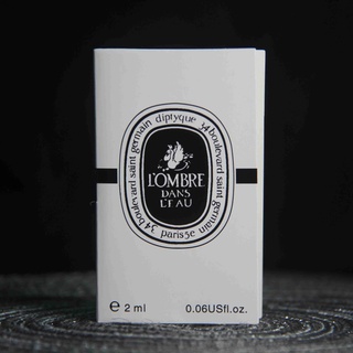 「มินิน้ำหอม」 Diptyque LOmbre Dans LEau 2ml