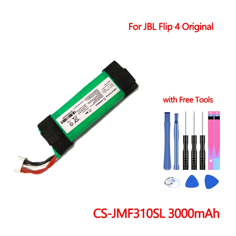 CS-JMF310SL Flip 4ลำโพงบลูทูธแบตเตอรี่ GSP872693 01สำหรับ JBL Flip 4 Special Edition แบตเตอรี00