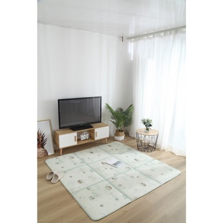 GhouseOnline COZY เสื่อพับหวาย Tatami  ขนาด 180x180ซ.ม. ลายหมีโคอาล่า