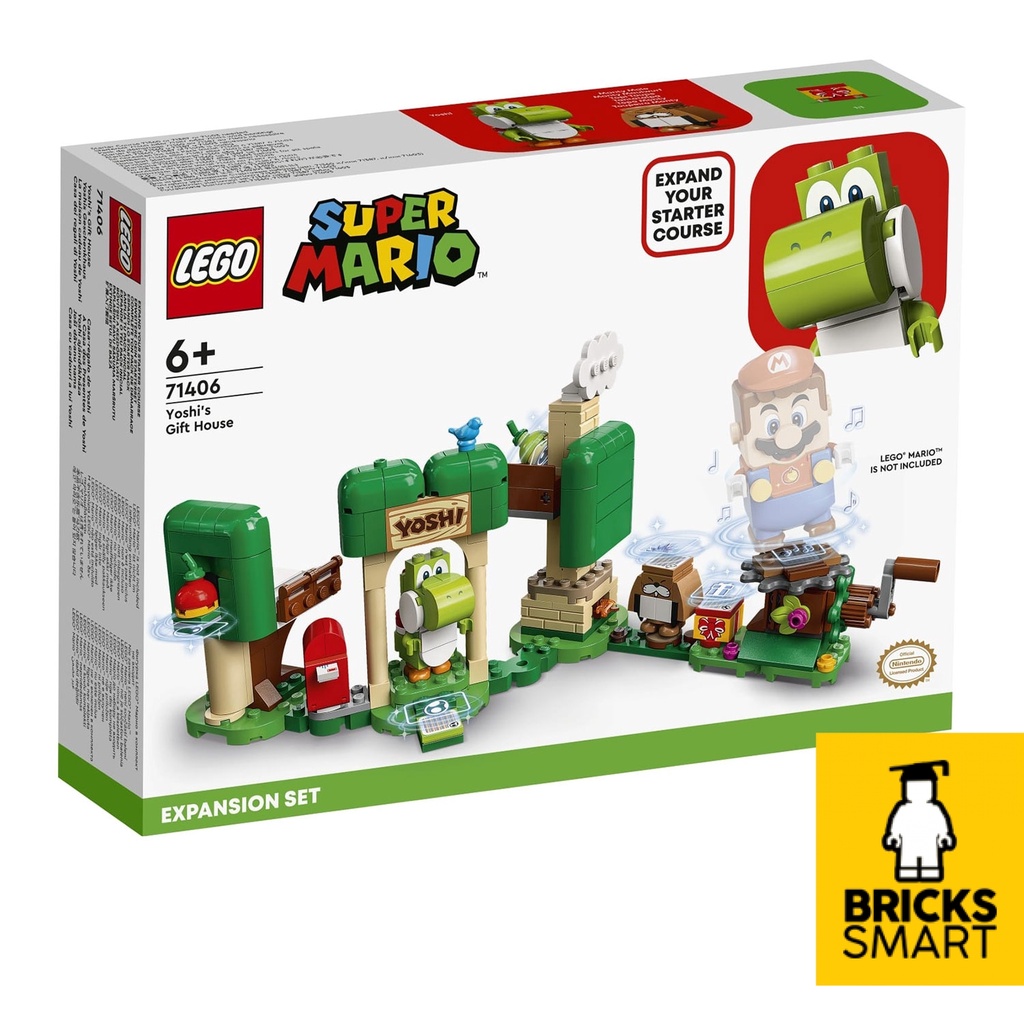 71406 LEGO Super Mario Yoshis House Expansion Set (246 ชิ้น)