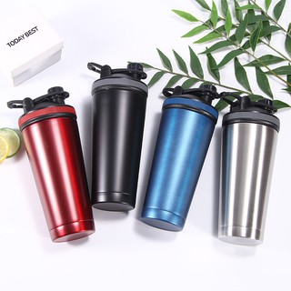 แก้ว Blender Bottle Stainless 304 เก็บความเย็น 720 ml สีดำ 720 ml