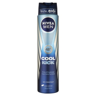 🔥ดีกว่านี้ไม่มีอีกแล้ว!! ﻿NIVEA FOR MEN นีเวียฟอร์เมน ดีโอสเปรย์คูลคิก 250มล. 🚚พร้อมส่ง!! 💨