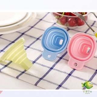 YOYO กรวยซิลิโคน พับเก็บประหยัดพื้นที่ พกพาสะดวก Silicone funnel