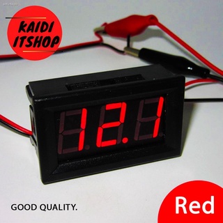 ตัววัดโวลท์ แบบดิจิตอล DC 4.5 - 30.0 V (Mini 0.36in DC 4.5V-30V 2-Wire LED Digital Display Panel Battery Voltmeter)