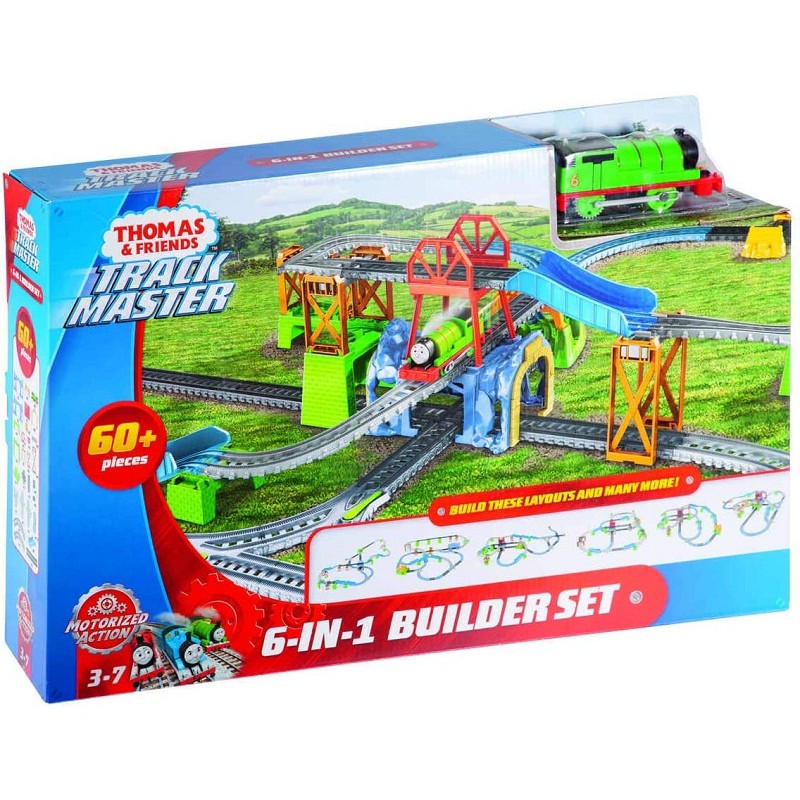 trackmaster percy 6 in 1 set