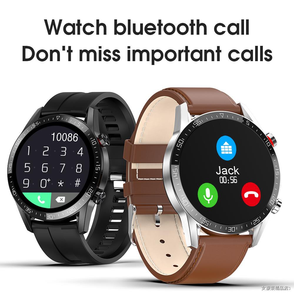 ♚❇L13 Smart Watch GT05 Men ECG+PPG Waterproof Bluetooth Call Blood Pressure Fashion Wristbands Bracelet Fitness SmartWat