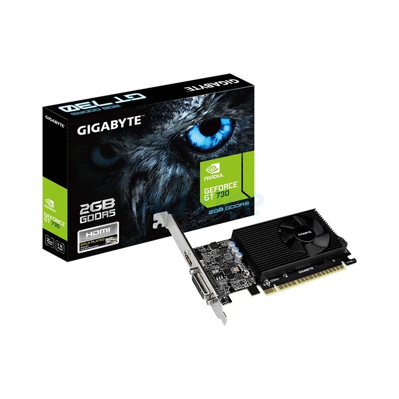 VGA GIGABYTE GEFORCE GT 730 - 2GB DDR5 [GV-N730D5-2GL]