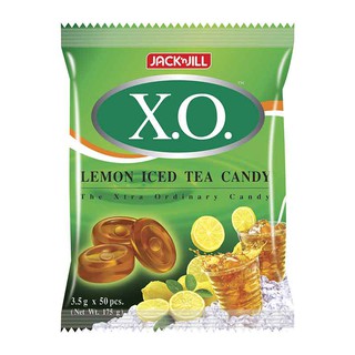 🌈ฺBEST🌈 ราคาพิเศษ!! เอ็กซ์โอ ลูกอม รสชามะนาว 50 เม็ด แพ็ค 2 ถุง XO Candy Lemon Tea 50 pcs x 2 🛺💨