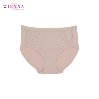 WIENNA PANTIES DU61413 กางเกงชั้นใน HALF กางเกงในครึ่งตัว  สีดำ สีนู๊ด