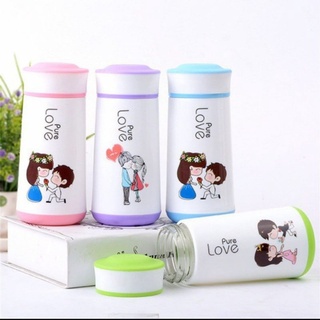 BOTOL MINUM PURE LOVE  กระบอกน้ำ คละสี