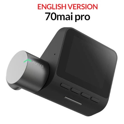 กล้องหน้ารถ Xiaomi 70mai Dash Cam Pro 1944P 5MP WiFi Smart Car DVR English Voice APP Control Parking Monitor
