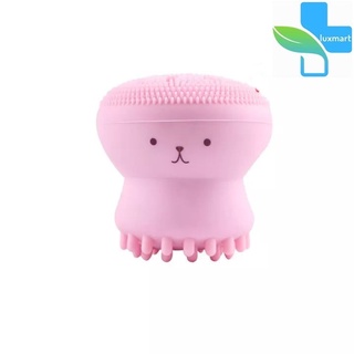 Jellyfish Silicone Brush ซิลิโคน ล้างหน้ารูปแมงกระพรุน (คละสี) [ 1 ชิ้น ]