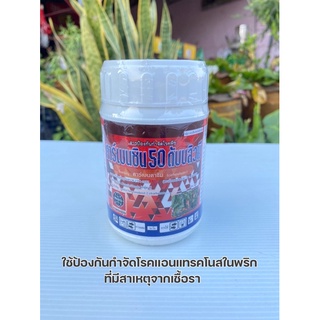 คาร์เบนดาซิม ป้องกันกำจัดโรคแอนแทรคโนสในพริกที่มีสาเหตุจากเชื้อรา 100ml.