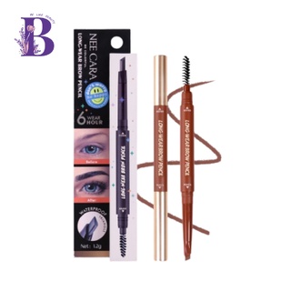 N610 Nee cara Long-Wear Brow Pencil นีคาร่า ดินสอเขียนคิ้ว 1.2กรัม