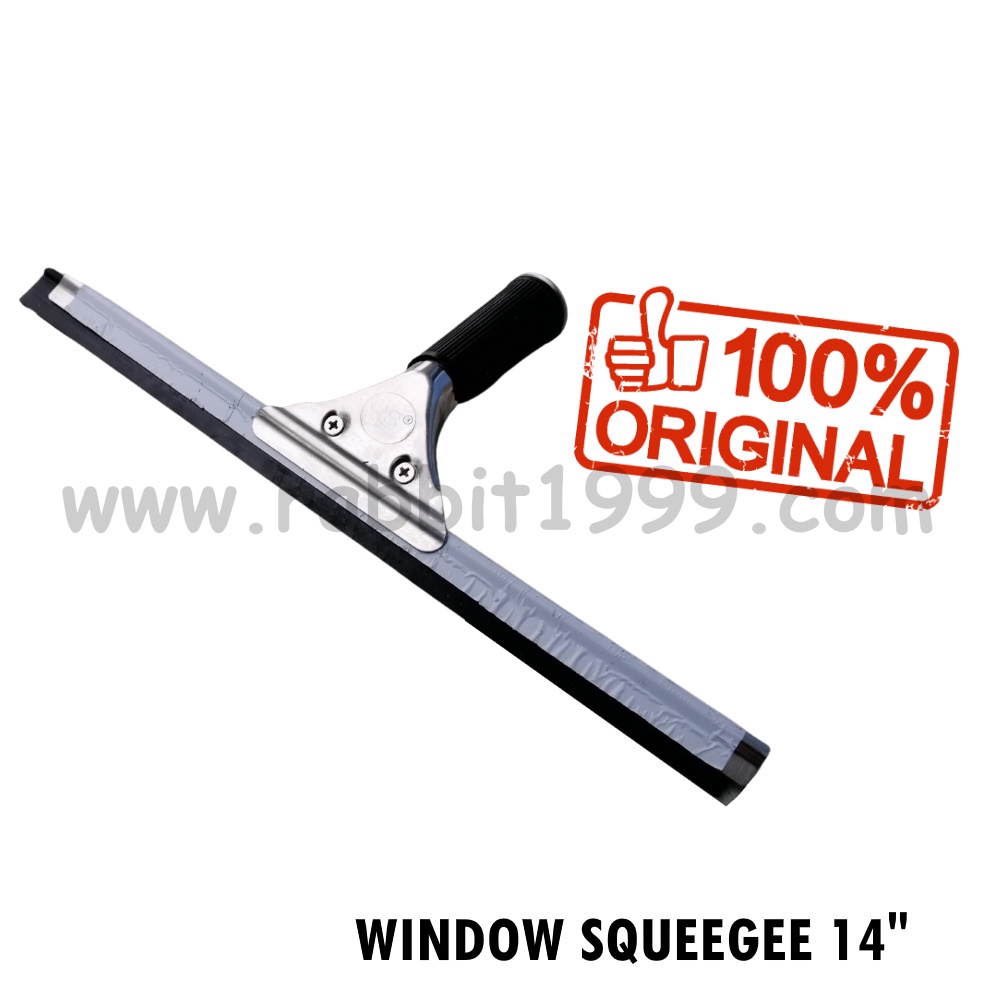 WINDOW SQUEEGEE - 14" - window squeegee 14" / wiper glass cleaner / stainless steel glass window wip