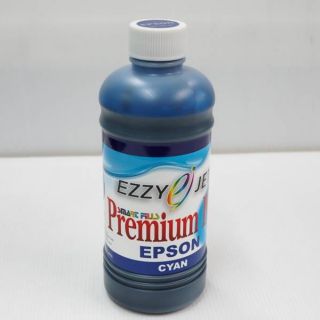 Ezzy-jet Epson Inkjet Premium Ink หมึกเติมอิงค์เจ็ท เอปสัน ขนาด 500 ml. (Cyan - สีน้ำเงิน)