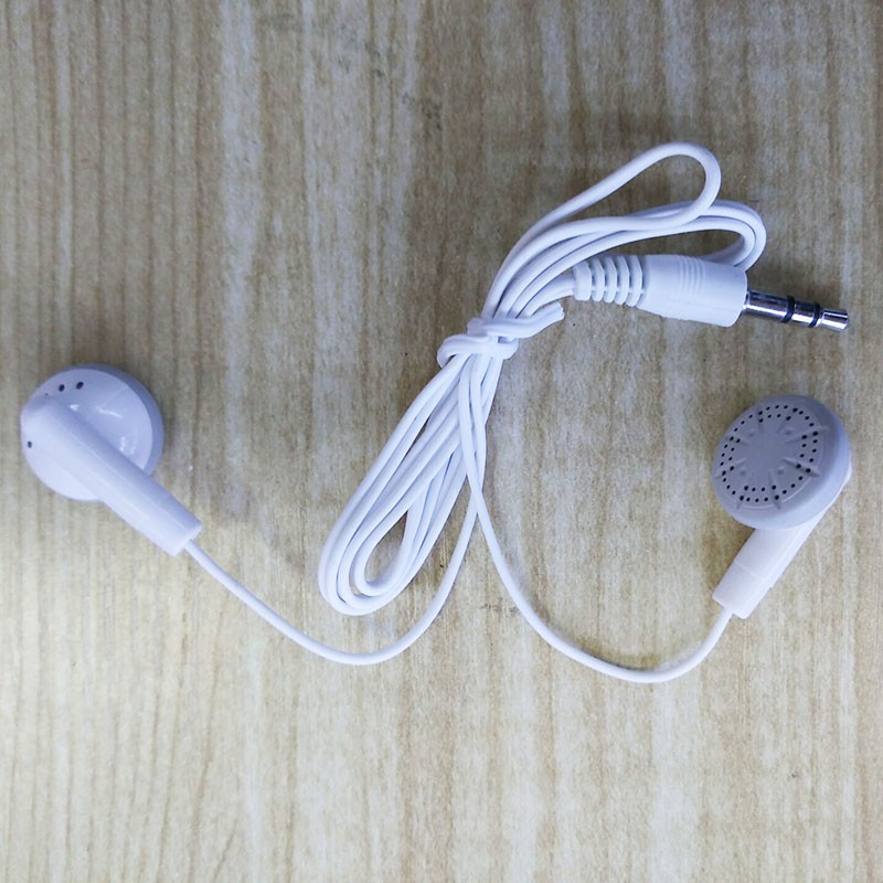 ความยาว 60 ซม.หูฟังแบบมีสายแจ็ค 3.5 มม. หูฟังชนิดใส่ในหูตัดเสียงรบกวนหูฟังสากล