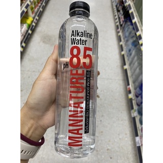 น้ำดื่ม อัลคาไลน์ ตรา แมนเนเจอร์ พีเอช 8.5 … 500 Ml. Alkaline Water PH 8.5 ( Mannature Brand )