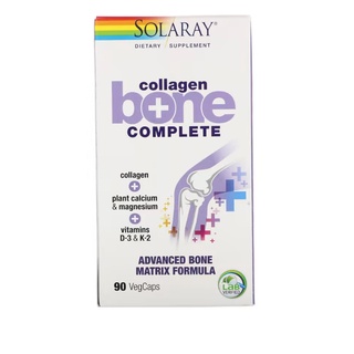 Solaray, Collagen Bone Complete Advanced Bone Matrix Formula 90 VegCaps