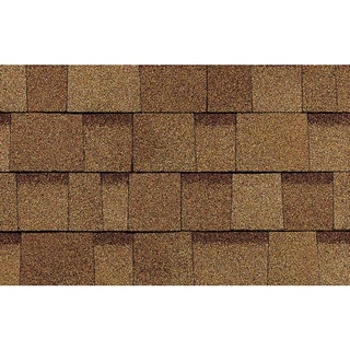 หลังคายางมะตอย สีน้ำตาลอ่อน Shingle roof (Light brown)