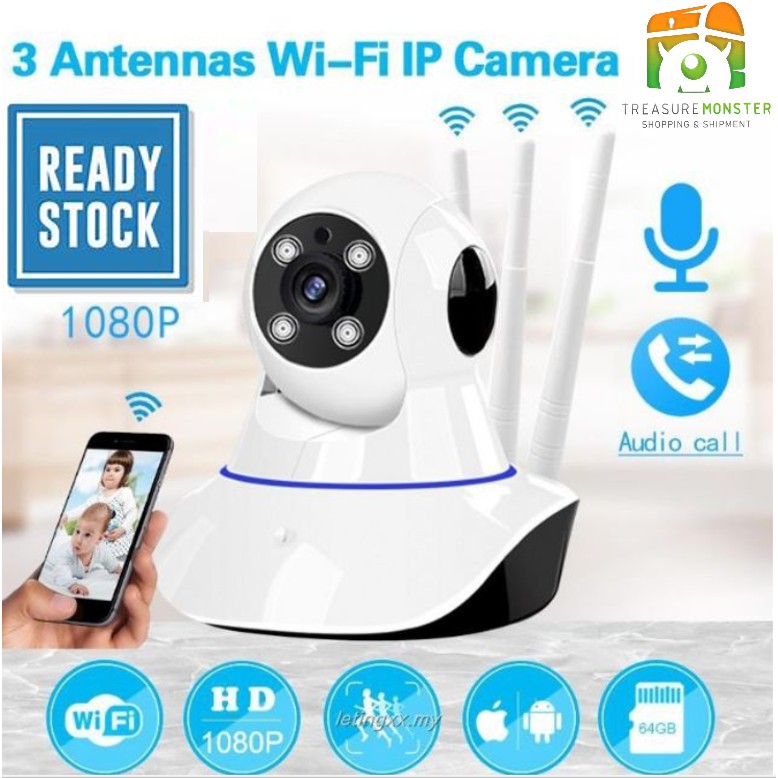 1080P YCC365PLUS APP กล้องวงจรปิด WIFI HD Security กล้องบันทึกเสียง IP ไร้สาย