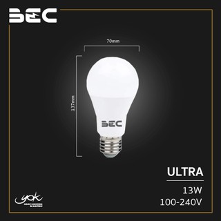 BEC หลอด LED ULTRA  Daylight / Warm white