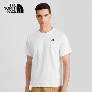 THE NORTH FACE M S/S BOX NSE TEE -AP -TNF WHITE เสื้อยืด เสื้อยืดแขนสั้น เสื้อผ้าผู้ชาย