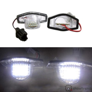 2 Pcs/Set 18 LED Lamp Number License Plate Light