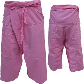 สินค้าราสต้า Trousers Thai Fisherman Pants Light Pink กางเกงชาวเลสไตล์ราสต้า-เรกเก้ สีชมพู