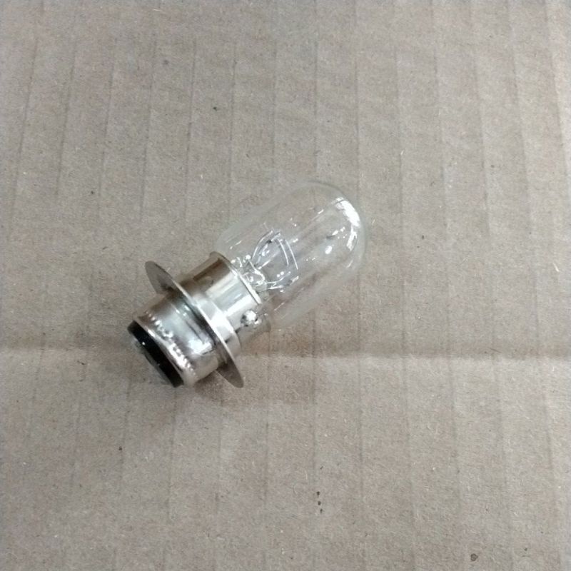 หลอดไฟหน้าแป้นเล็กและหลอดไฟท้ายสแตนเล่ 12V 25/25VVใส่รถ HONDA,YAMHA,SUZUKI KAWASAKI(หลอดไฟหน้า รุ่นหัวฉีด ใส่ไม่ได้)