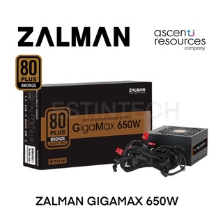 Power Supply(อุปกรณ์จ่ายไฟ) ZALMAN GIGAMAX 650W ของใหม่ประกัน 5ปี