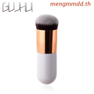 Mengt แปรงรองพื้นแบบเหลว Flat Top Kabuki Face Makeup Tool