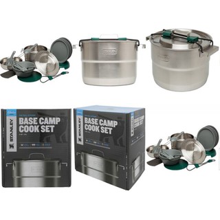 Stanley Adventure Base Camp Cook Set for Four เครื่องครัว 21 ชิ้น เหมาะกับ Camping บ้านขนาดเล็ก คอนโด รถบ้าน USA Import