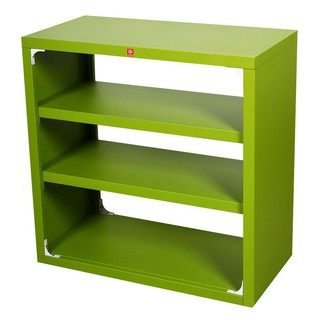 Shelf SHELF LUCKY WORLD SF-900x900-GG STEEL GREEN Multipurpose furniture Home &amp; Furniture ชั้นวางของ ชั้นวางของโล่ง LUCK